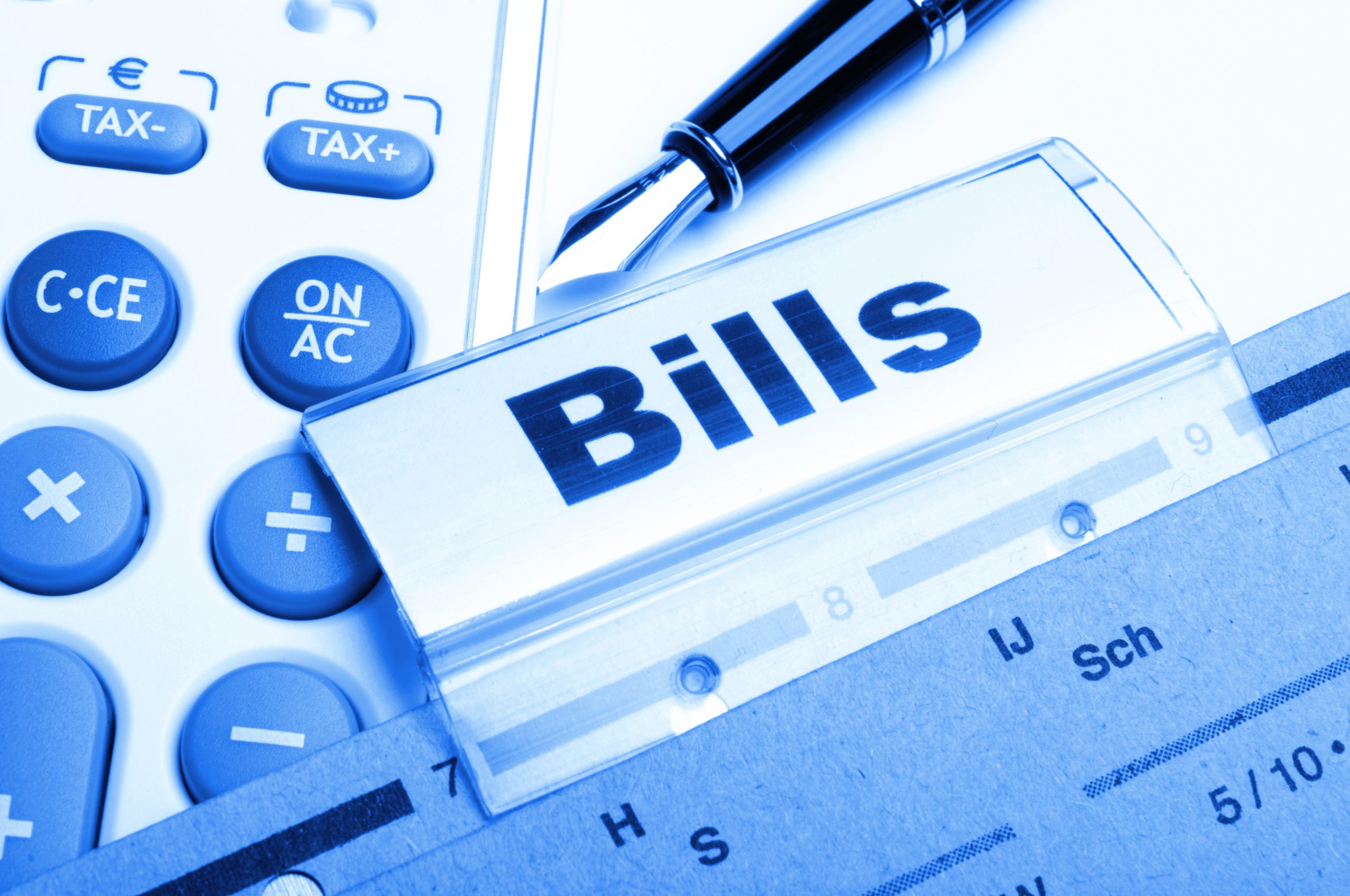 photo of bills concept
