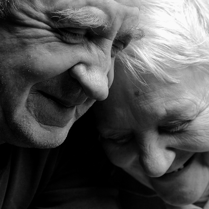 Elderly couple